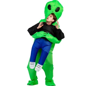 Factory Custom Alien Role Play Walking Costume Holiday Party Halloween Alien Inflatable Costume