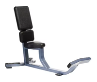 Banc multifonctionnel à 75 degrés Musculation Équipement de fitness robuste Banc multifonctionnel à 75 degrés