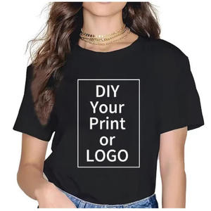 Wholesale Cheap Digital Printing Blank Custom Tshirts Polyester Promotional t Shirt for Promotional Events