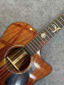 OEM Manufacture TGC-3 41-Inch Spruce <b>Top</b> High Gloss Wholesale Acoustic Guitar with Logo Printing Quality Guitars - Product Image 3