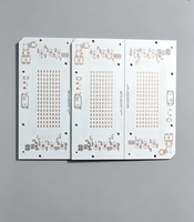 Circuit imprimé en aluminium résistant aux hautes tensions, sur mesure, épaisseur 1,2 mm, cuivre 35 µm, pour éclairage LED haute puissance