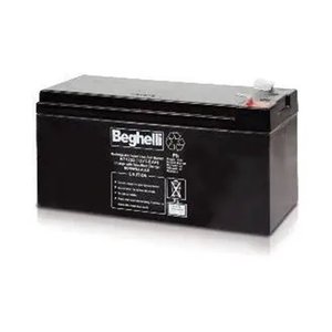Batteria Beghelli Pb 12V 28Ah T3 per sistemi di alimentazione solare e di backup - Product Image 1