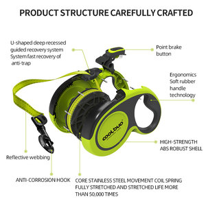 Los fabricantes venden pet correa retráctil reflectante antideslizante correa de perro para grandes pequeñas y medianas perros al aire libre de la correa de perro - Product Image 5