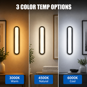 30W 40W 70W 3CCT LED <b>Wall</b> Light Adjustable Moisture proof Waterproof Bathroom Outdoor <b>Sconce</b> - Product Image 6