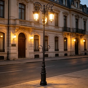 Luces LED de Jardín de Aluminio Europeas de Lujo, Grandes, para Exteriores, con Alimentación de CA, para Iluminación de Paisajes de Villas Residenciales - Product Image 3