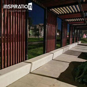 Cảm hứng GRC nhà sản xuất tùy chỉnh Thông tư kiến trúc bê tông đúc sẵn cây ghế Surround - Product Image 4