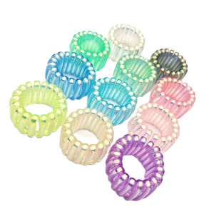 YANE gros filles accessoires <span class=keywords><strong>de</strong></span> mode doux fête-Style élastique bandes <span class=keywords><strong>de</strong></span> cheveux Laser large Bracelets pour filles <span class=keywords><strong>fil</strong></span> téléphonique - Product Image 5