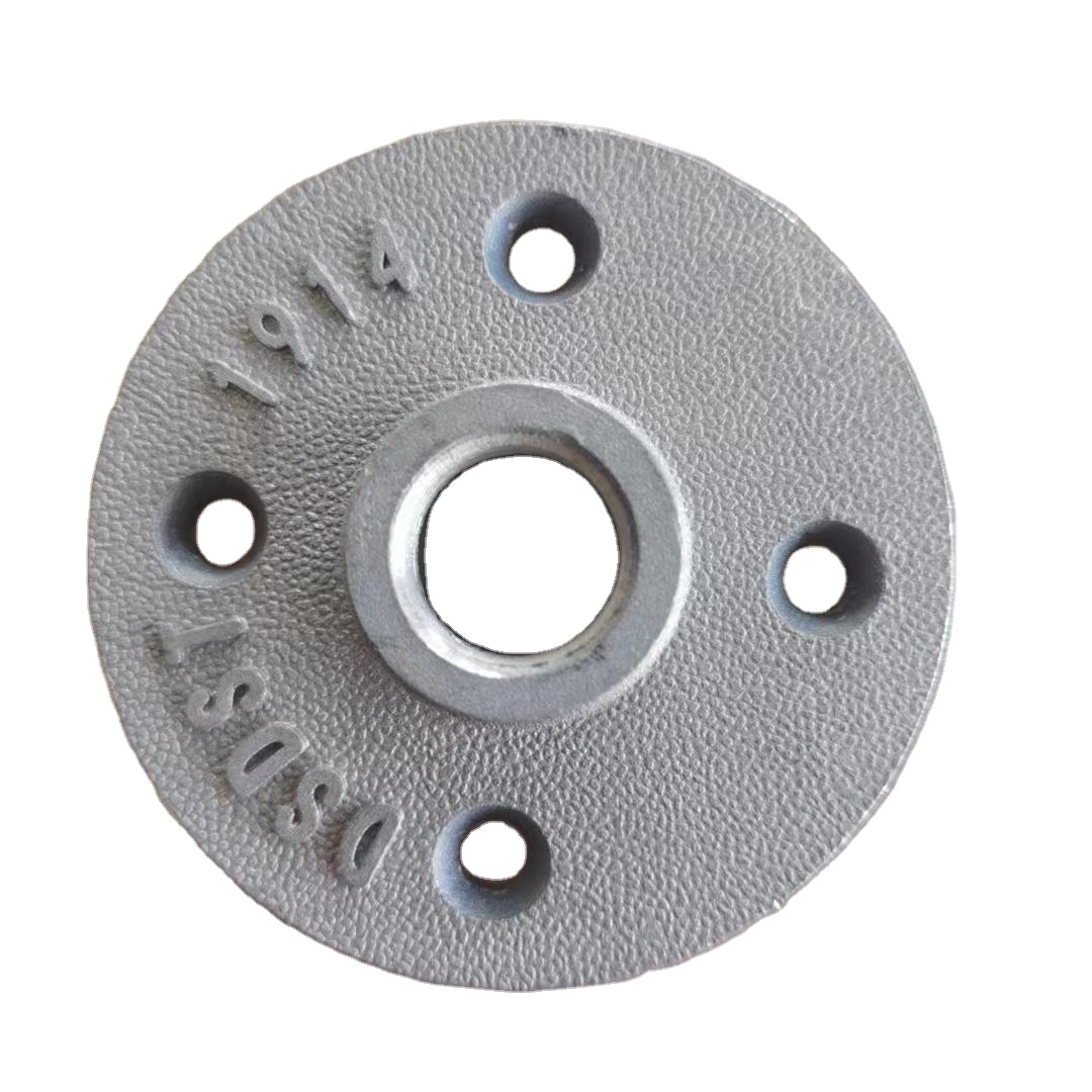 1/2 дюймовый, алюминиевый сплав, 4 отверстия, фланец для пола, для трубы, мебели