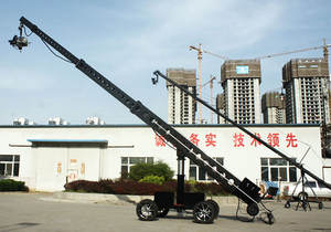 Juego completo de grúa súper telescópica de 9m a la venta con plataforma rodante motorizada - Product Image 6