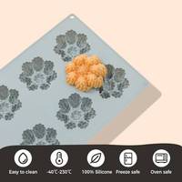 MUYULINS Moule à gâteau en silicone antiadhésif en forme de mûre à 8 cavités, certifié LFGB, sans BPA, facile à nettoyer et à démouler