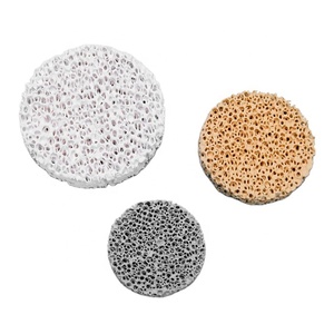 <span class=keywords><strong>Prix</strong></span> de gros 10PPI 20PPI 30PPI Alumina zirconia sic Filtre en mousse céramique pour la coulée de métal - Product Image 3