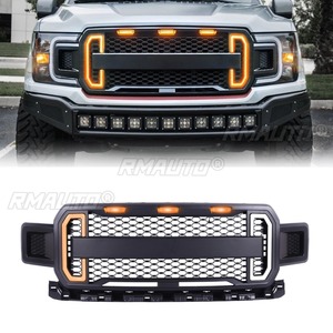 Grille de pare-chocs avant compatible avec Ford F150 Raptor 2018-2020, kit carrosserie, grilles de course, accessoires de voiture - Product Image 1