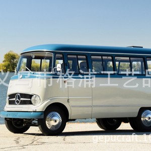 Modelo de Autobús Metálico a Escala 1:1, Juguete Fundido a Presión para Decoración de Hoteles y Estudios - Product Image 4