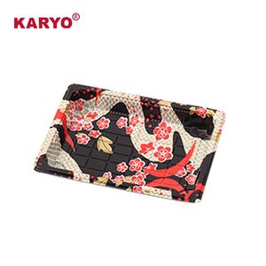 KARYO 1105 Boîte à sushi rectangulaire <span class=keywords><strong>Plateau</strong></span> de fruits de <span class=keywords><strong>mer</strong></span> Couvercle en plastique Plateaux à sushi jetables avec couvercle Emballage jetable - Product Image 2