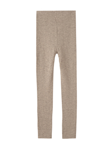 Leggings en velours 100 % laine fine pour <span class=keywords><strong>femme</strong></span>, taille haute, ultra-fins, sans coutures, chauds, respirants, extensibles, avec poches et logo à la taille - Product Image 5