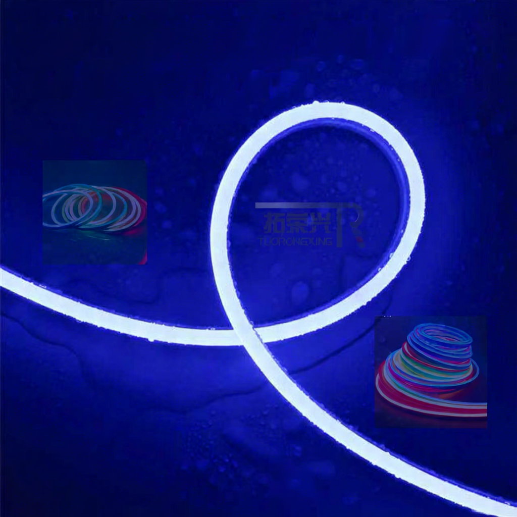 TRX 6*13mm Smart Control Neon LED Flex Strip 5m IP65 Waterproof Outdoor 12V USB High CRI 95 Dimmable Silicone Tube