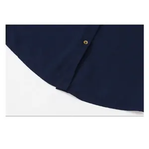 Blus Sifon Wanita Musim Panas Kemeja Atasan Wanita Lengan Pendek Blus Biru Navy Wanita Blusas Mujer De Moda 8333 #
