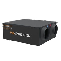 Système de ventilation MIA-50SXL 500m3/h VMC avec ventilateur double flux pour salle de bain résidentielle, hôtel, cuisine, usage extérieur, faible bruit 30dB 120W