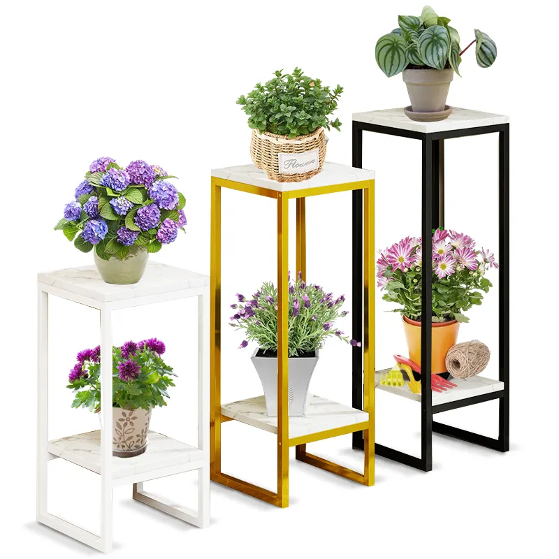 Supporto per vaso da fiori per interni nordico con supporti in legno per espositore per fiori in vaso
