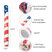 Bâtons en mousse lumineux LED néon écologiques fantaisie en gros, personnalisables pour les fêtes - Noël, Halloween, 4 juillet