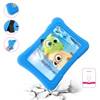 Tablette PRITOM K7 PRO HD 1024*600 pour enfants, éducation et jeux, avec étui anti-enfants, tablette Android pour enfants, PC 7 pouces, 2 Go + 16 Go, 0,3 + 2,0 MP