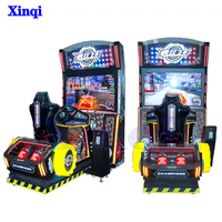 Machine d'arcade simulateur d'intérieur grand format, prix d'usine, vente chaude, garantie 1 an, jeu de course de drift fou pour adultes et enfants