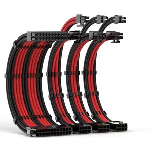 Cáp tay PSU mở rộng Kit 18AWG 24 pin mở rộng dây 18AWG tay máy tính PC PSU cáp mở rộng Kit cho Máy tính để bàn PC - Product Image 5