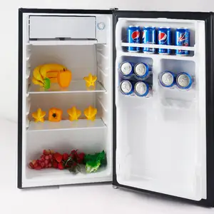 Smad Compact Refrigerators Mini Frigo 50L Nevera with Lock Portable Fridge  for Room Single Door Absorption Fridges Free Shipping - AliExpress