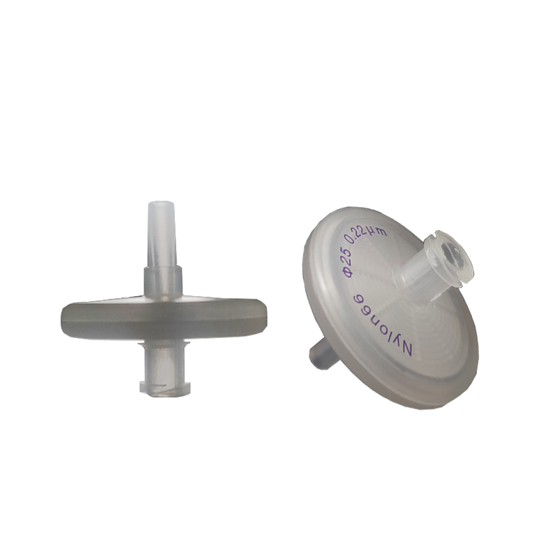 Гидрофильный шприцевой фильтр PVDF 25 мм 0,22 мкм для лабораторного использования
