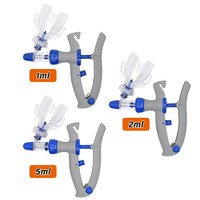 Seringue automatique rapide et sûre Neswell Med 1 ml, 2 ml, 5 ml, pistolet d'injection continu pour porcs, bovins, usage vétérinaire