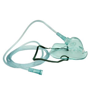 <span class=keywords><strong>Masque</strong></span> facial à oxygène jetable en PVC et silicone CE pour adulte avec tube, filtre OEM pour nébuliseur - Product Image 3