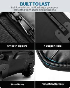 Muestra Gratuita, Fabricación Personalizada, Bolsa de Snowboard Enrollable de Alta Calidad, 203 cm, Poliéster 1680D, Bolsa Doble para Esquís con Ruedas - Product Image 5