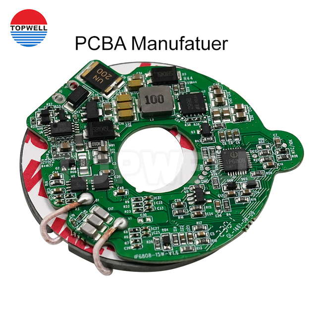 Customized Wireless Charging PCBA Board with Coil Supports 5W-25W Power USB-C PCB Assembly for Electronics Devices