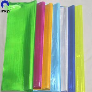 Pellicola in pvc di plastica di vendita calda pellicola in pvc morbido colorato super trasparente per vestiti donna borsa - Product Image 5