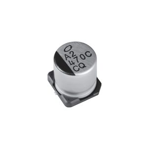 Fournisseurs de composants électroniques originaux UCQ1V470MCL1GS, condensateurs électrolytiques en aluminium 47 µF ±20% 35V, montage en surface - Product Image 1