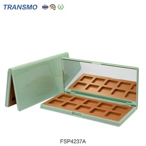 Paleta de Sombras de Ojos Personalizada, Paleta de Sombras de Ojos de Marca Privada, 10 Colores, Paleta de Sombras de Ojos Cuadrada Vacía - Product Image 1