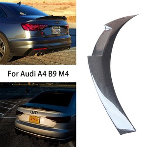 สปอยเลอร์หลังคาร์บอนไฟเบอร์แท้ สำหรับ A4/S4 B9 B9.5 M4 สไตล์ ปี 2017-2024 - Product Image 1