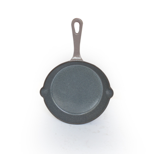 Poêle à griller ronde <span class=keywords><strong>en</strong></span> <span class=keywords><strong>fonte</strong></span> émaillée pour steak Poêle à frire antiadhésive pour œufs Four à <span class=keywords><strong>induction</strong></span> - Product Image 4