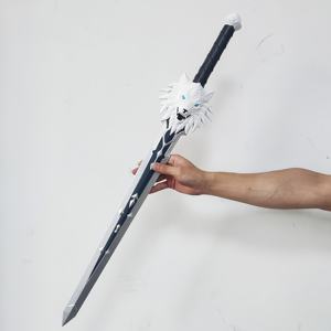 Espada <span class=keywords><strong>de</strong></span> Juguete Eilite <span class=keywords><strong>de</strong></span> 31.5'' <span class=keywords><strong>de</strong></span> Espuma <span class=keywords><strong>de</strong></span> Poliuretano, Diseño <span class=keywords><strong>de</strong></span> <span class=keywords><strong>Nueve</strong></span> Leones, Realista, Suave, Resistente, Ligera, para Halloween, Unisex, Cosplay, OEM, Diseño Artístico - Product Image 4