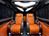 Housse en cuir de luxe pour Mercedes Benz classe V derniers accessoires de voiture nouvelle conception de couverture en cuir pour camionnettes