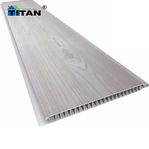 3.4kg/m2 Weight Ghana Plastic T&G PVC Ceiling Panel