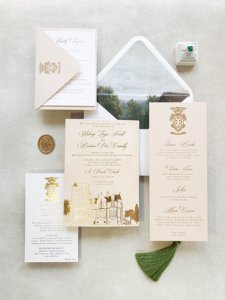 Tùy Chỉnh Màu Nâu Nhung Túi Đám Cưới Phong Bì Sang Trọng Độc Đáo Giấy Thiệp Mời Cho Quinceanera Đảng Âm Nhạc & Chéo Phong Cách - Product Image 5