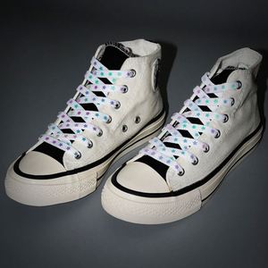 Cordones de Zapatos Planos de Moda, Cordones Reflectantes de Doble Cara, Cordones Luminosos para Zapatillas Deportivas - Product Image 3