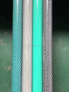 Poste de valla de estaca de árbol de fibra de vidrio cónico Flexible gris de 8 'X 3/8 "con velo UV para soporte de olivo en la agricultura - Product Image 5