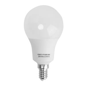 Bombilla LED A60 E14 7W, eficiente, larga duración, luz cálida, ideal para iluminación interior y ahorro de energía. - Product Image 1
