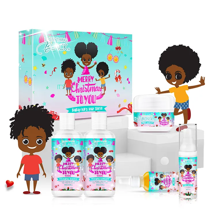 CURLYMOMMY keeping them soft smooth and manageable kids hair treatment set baby hair care