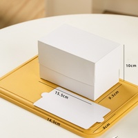 Yiyu, Marque à succès rapide : Boîte de pâtisserie pour desserts, gâteaux rectangulaires en tranches, mousse mille-feuilles et tranches de gâteau basque