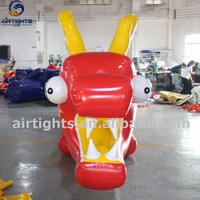 Bateau banane gonflable Dragon Water pour 5 personnes, taille personnalisée, usine hermétique, bonne vente