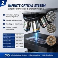 Trinocular Inverted Metallurgical Microscopes with Auto Focus LED Display 1920x1080 Camera Resolution for Metallurgical Analysis