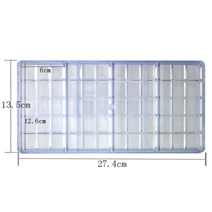 Thanh sô cô la Maker tiêm cứng Polycarbonate sô cô la khuôn PC kẹo khuôn thanh sô cô la khuôn bánh công cụ - Product Image 5